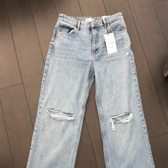Zara wide leg jeans - high waisted - Picture 1 of 4